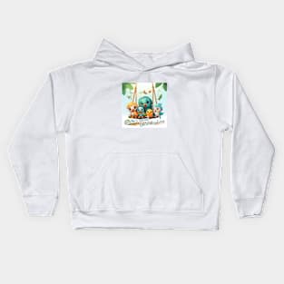 Bag Untie's squad, United by Love Kids Hoodie